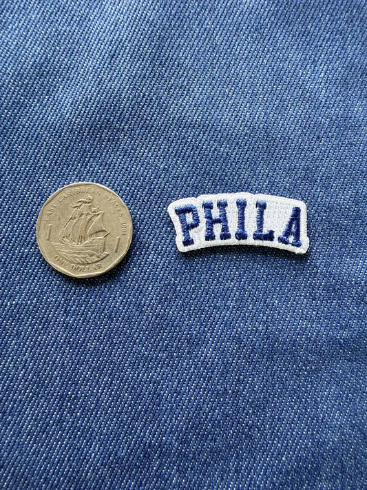 Phila (Navy Curved) Patch - Sm