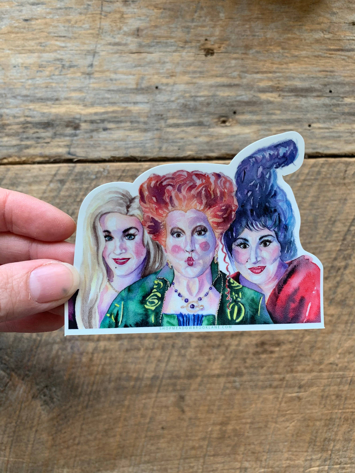 Sanderson Sister Selfie Vinyl Sticker