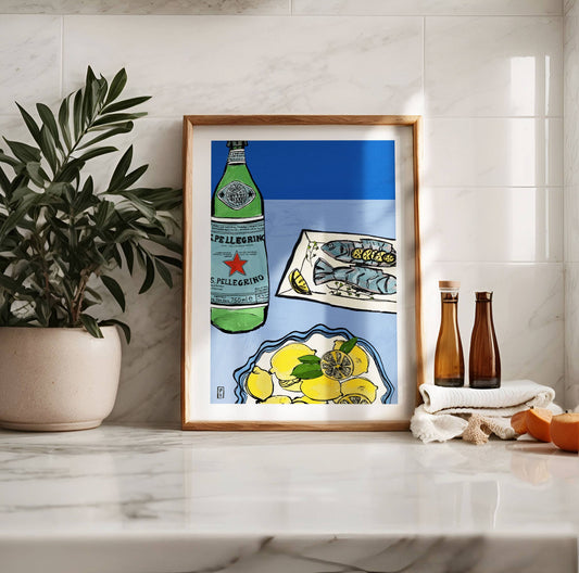 "Splash of Lemon", Giclée Fine Art Print