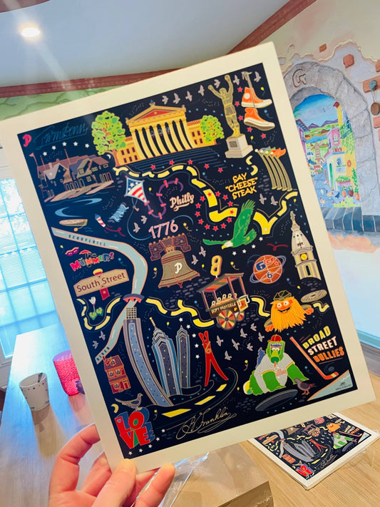 Philadelphia Art Poster