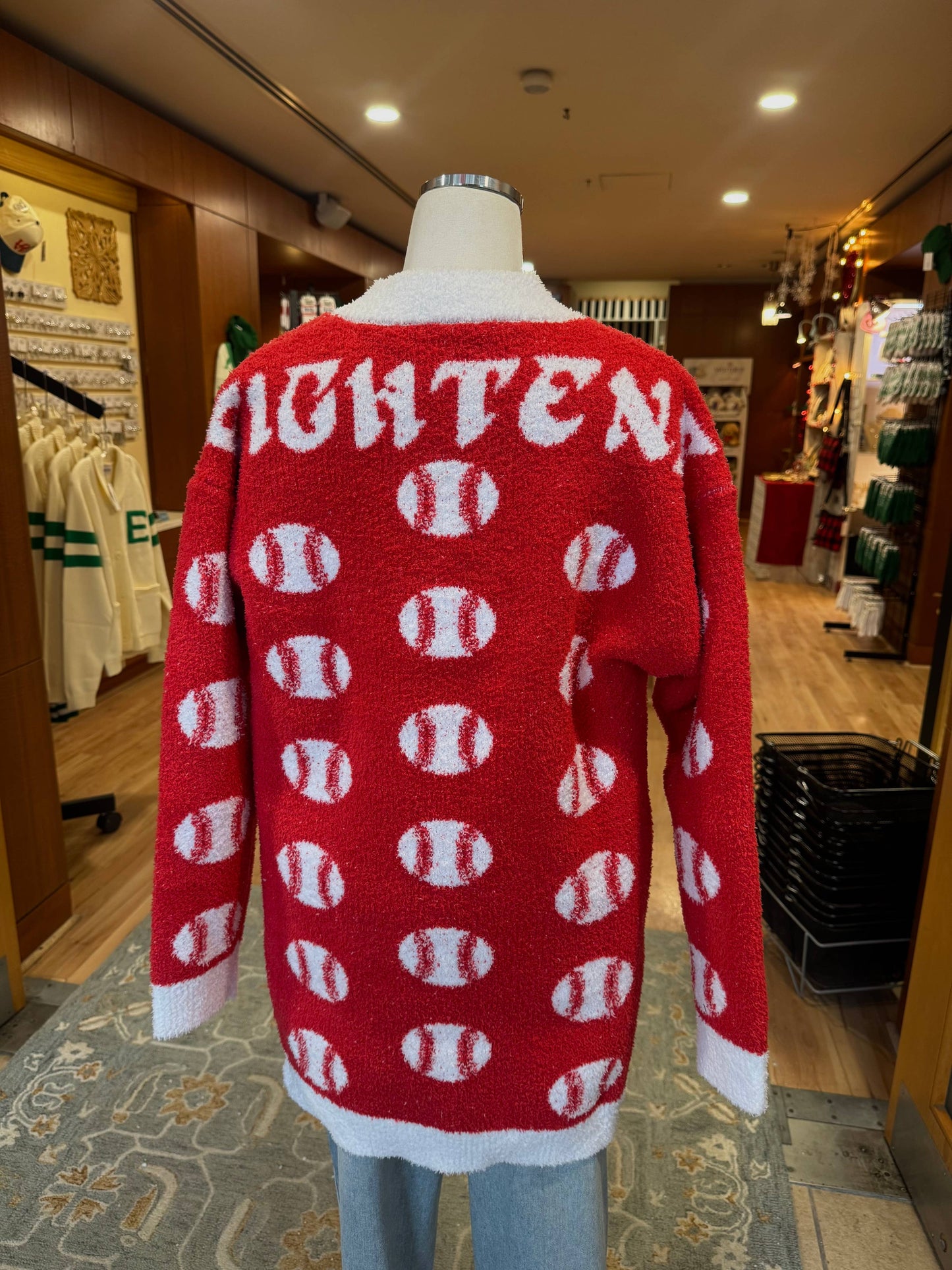 Philadelphia Phillies "Fightens" Heavy weight Fleece Cardigan