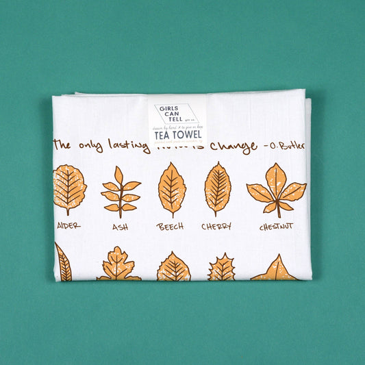 Autumn Leaves | dish towel