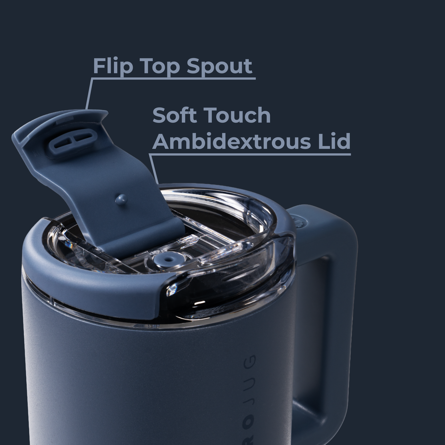 Delco HydroJug 20 oz Traveler Coffee Mug