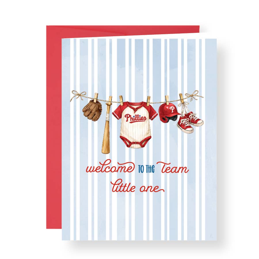 Philadelphia Welcome to the Team Greeting Card