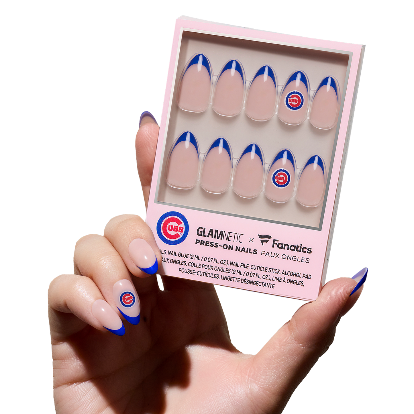 Glamnetic x Fanatics Phillies MLB Press-On Nail Collection