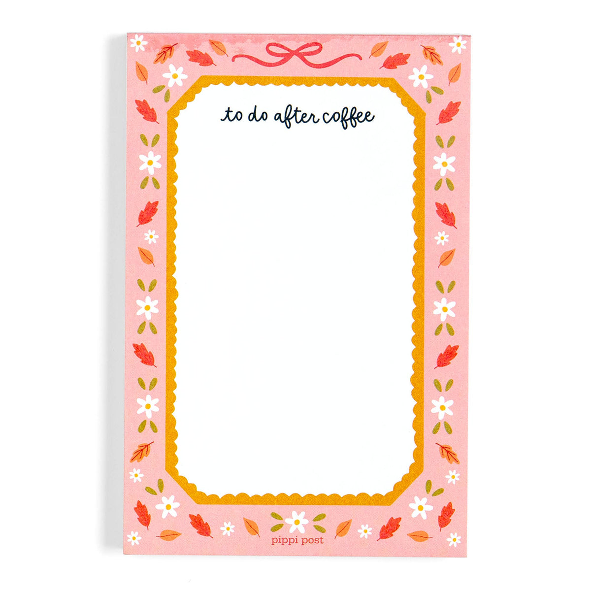 To Do After Coffee 4x6 Notepad