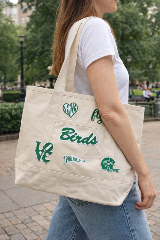 Philly Tote-Small Green
