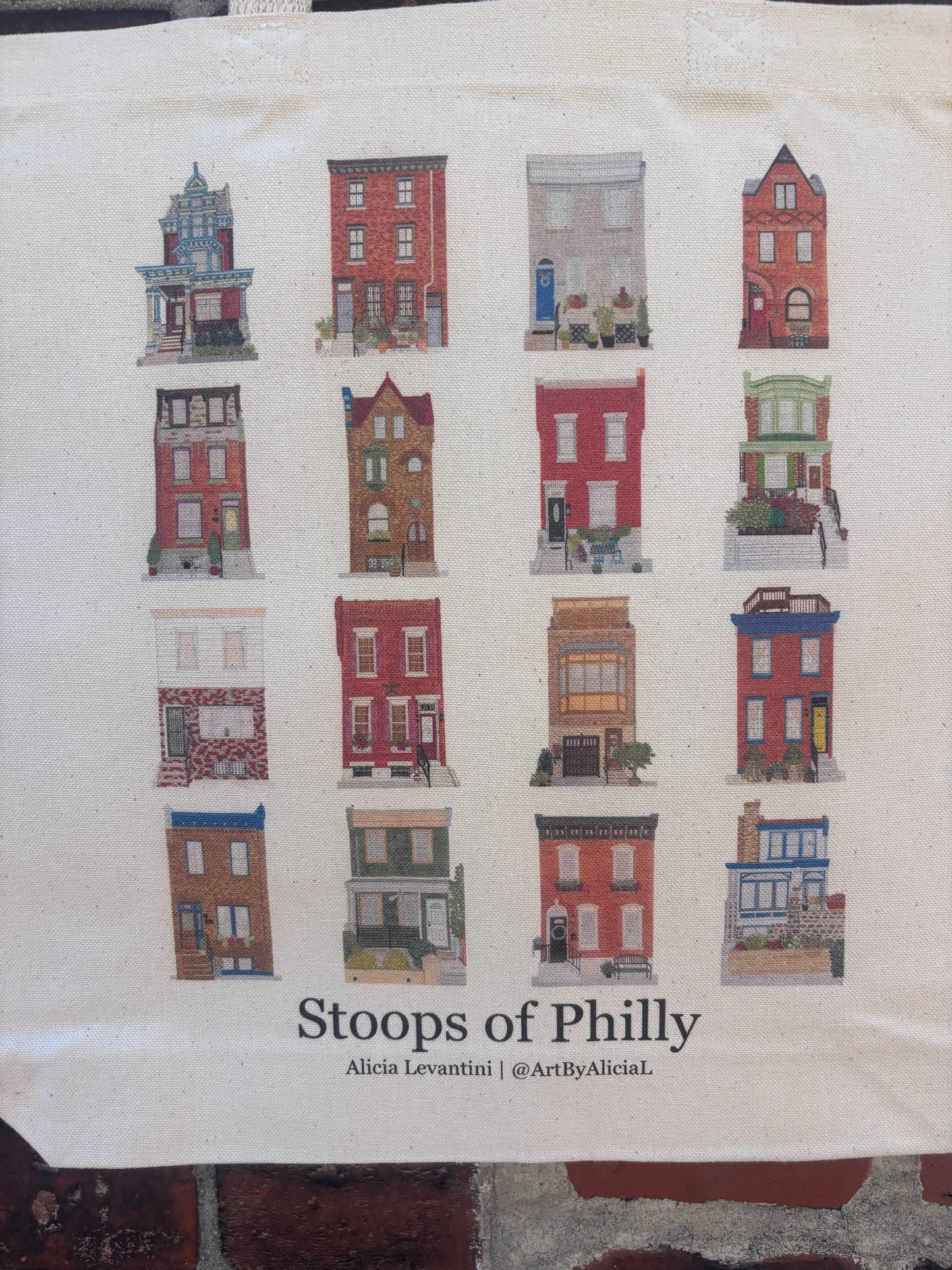 Stoops of Philly Tote Bag