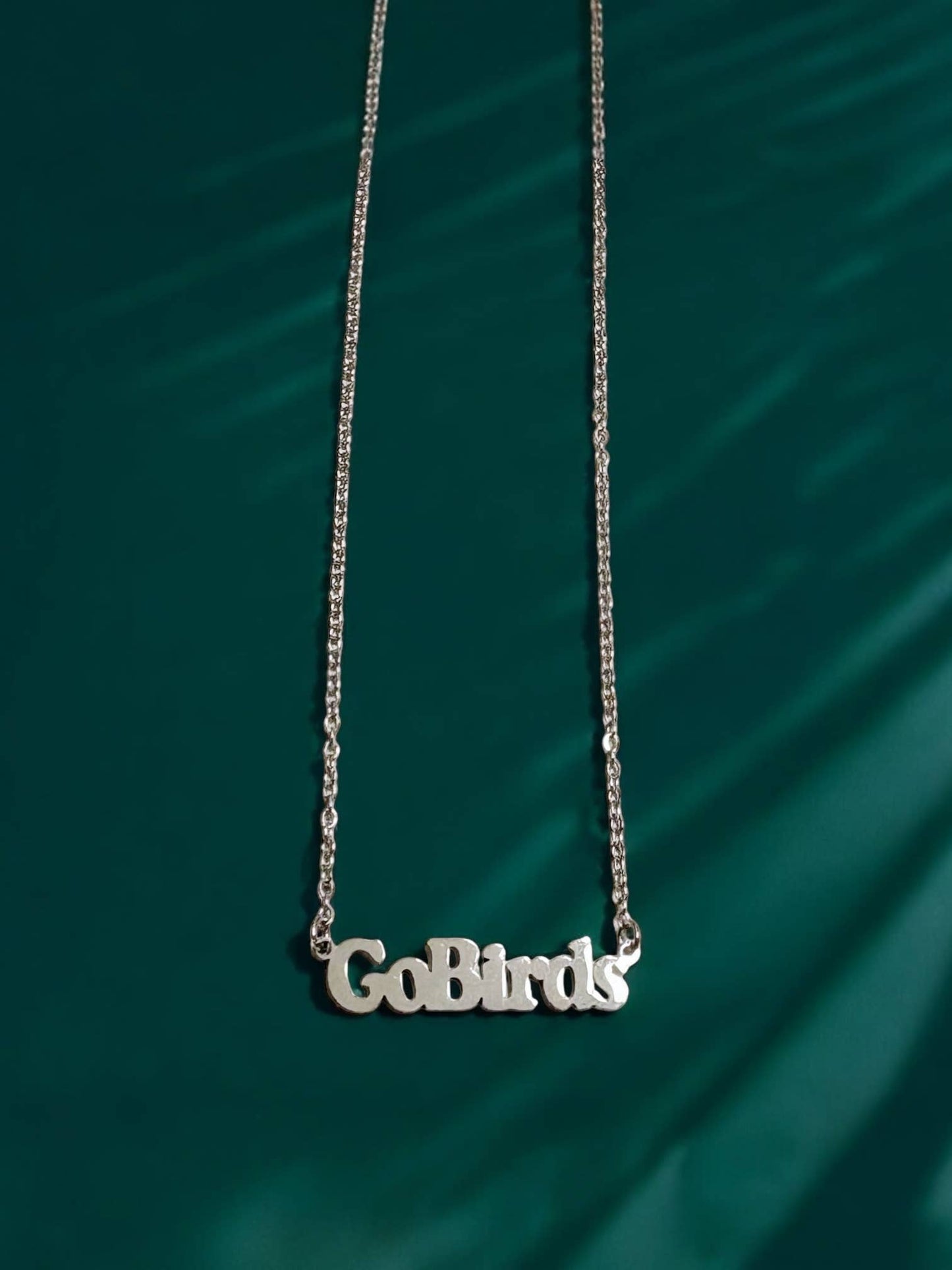 Go Birds Charm Necklace ~ Gold