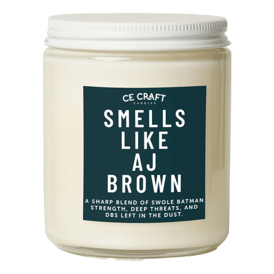 Smells Like AJ Brown Candle