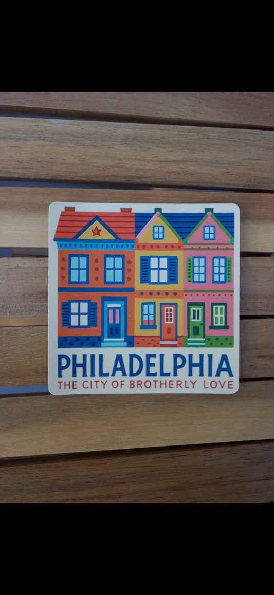 Philadelphia The City Of Brotherly Love Sticker