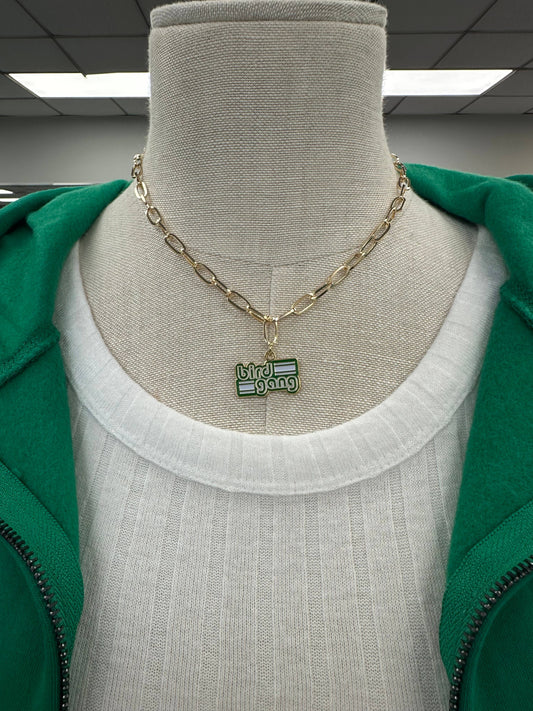 Bird Gang Paperclip Necklace