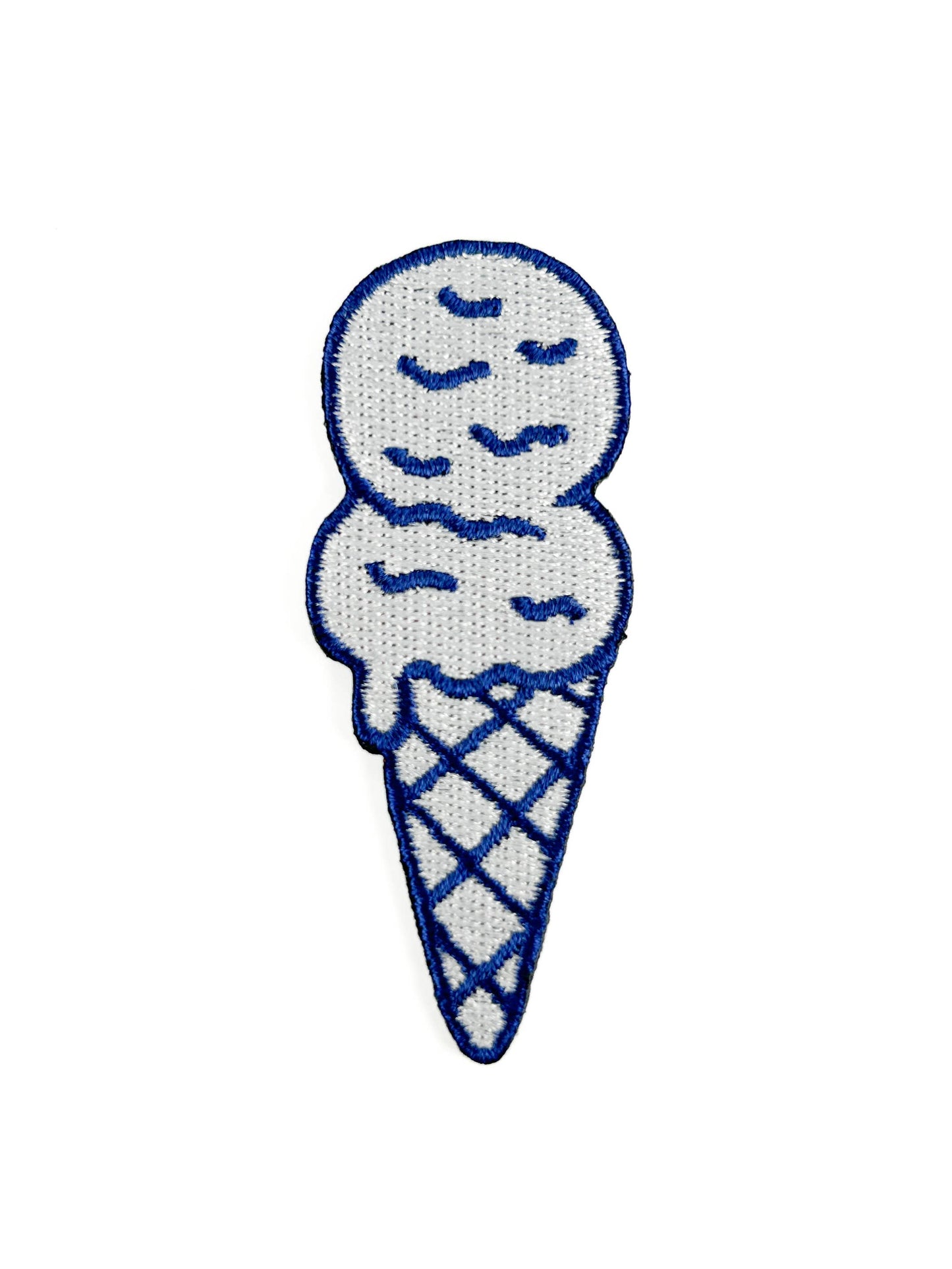 Ice Cream Embroidered Patch Cute Dessert Patch for Tote Hat