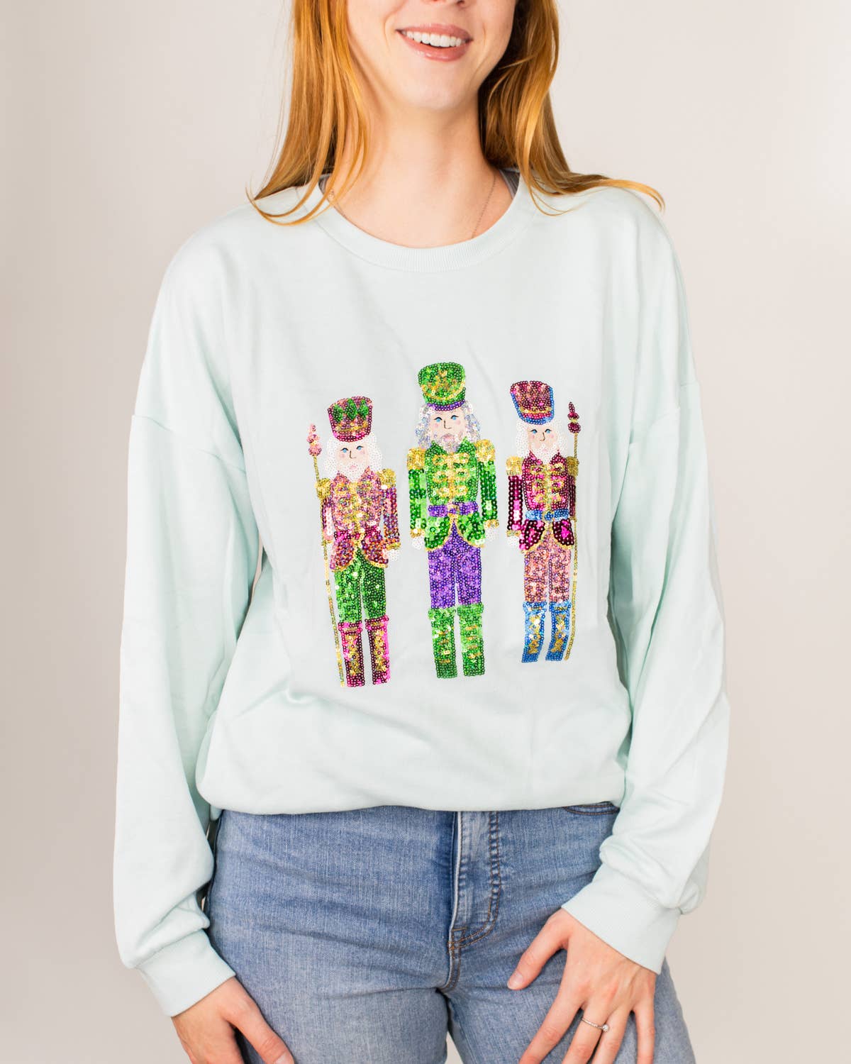 Nutcracker Sequin Sweatshirt