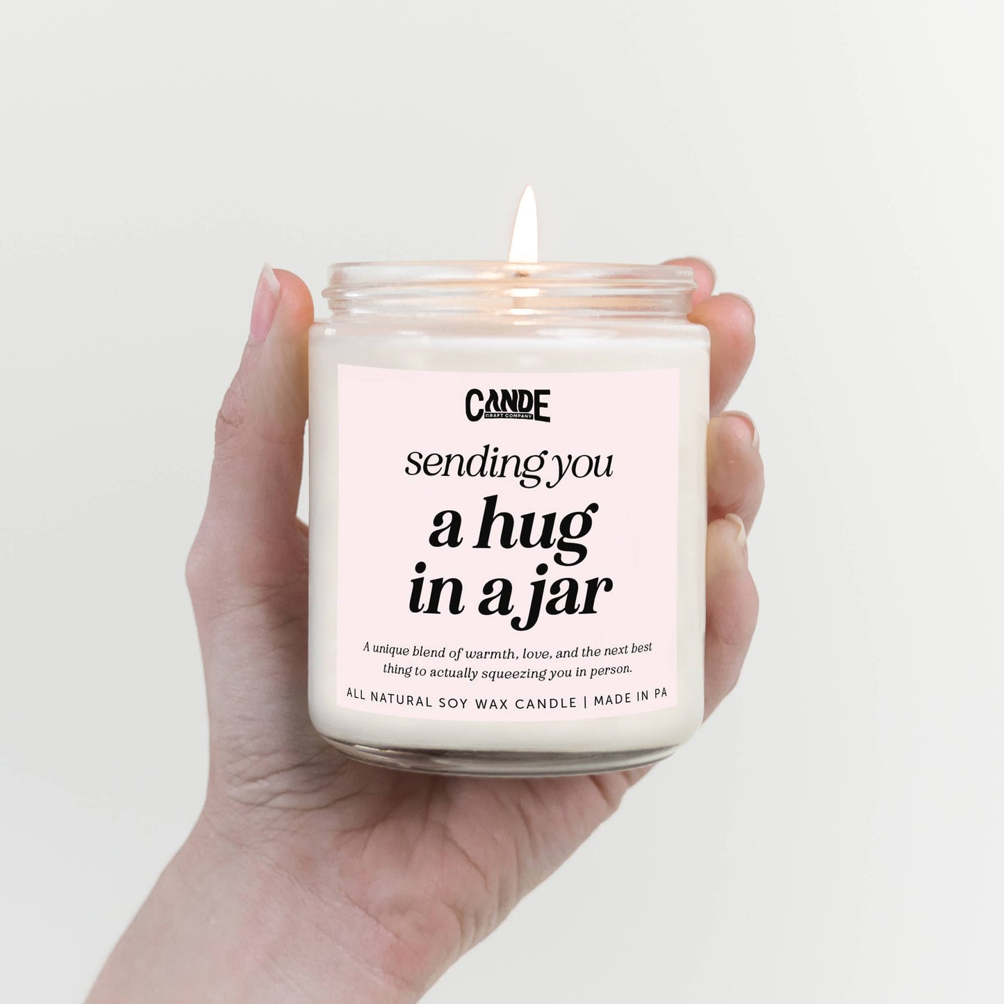 Sending You a Hug in a Jar Candle