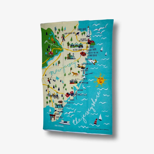 Jersey Shore Tea Towel
