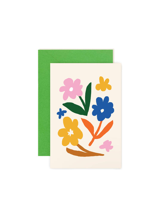 Sunny Flowers- Mini Note
