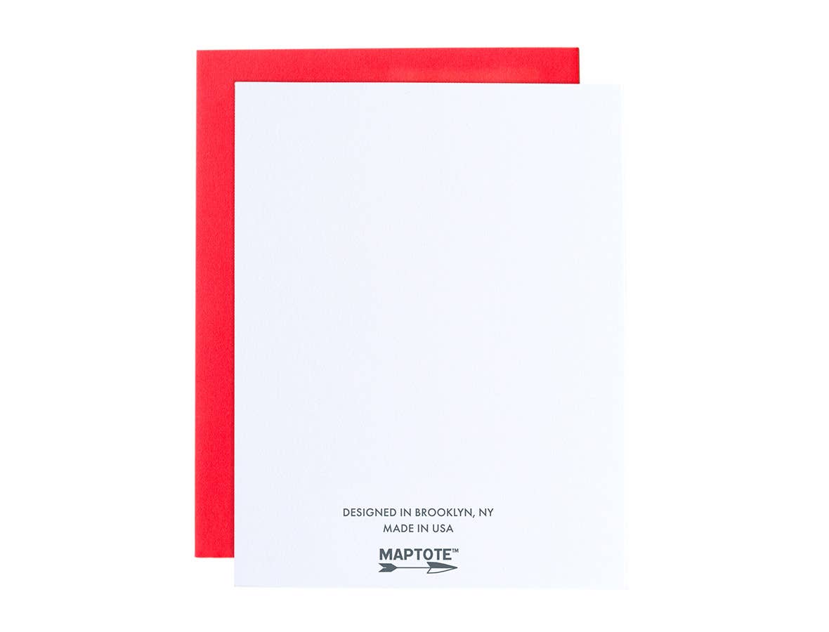 Philly Foodie Greeting Card “Food of Philadelphia”