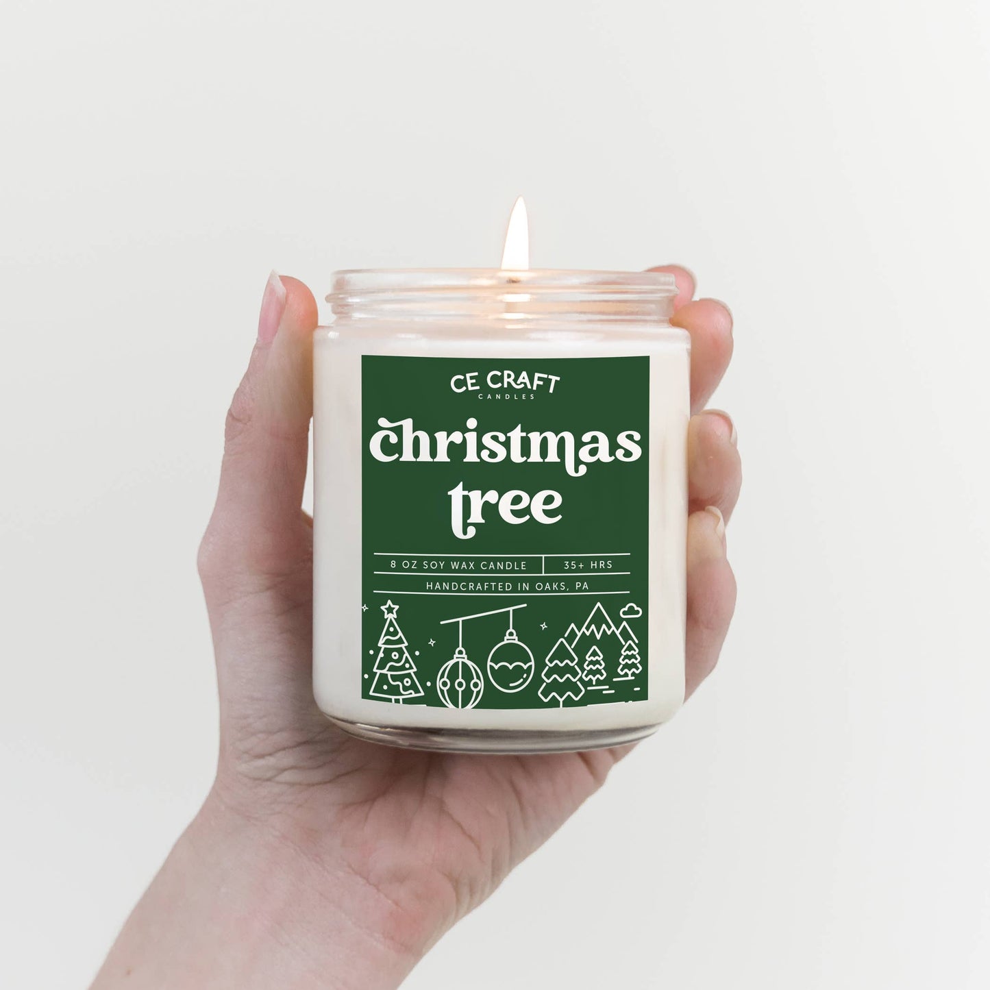 Christmas Tree Scented Candle