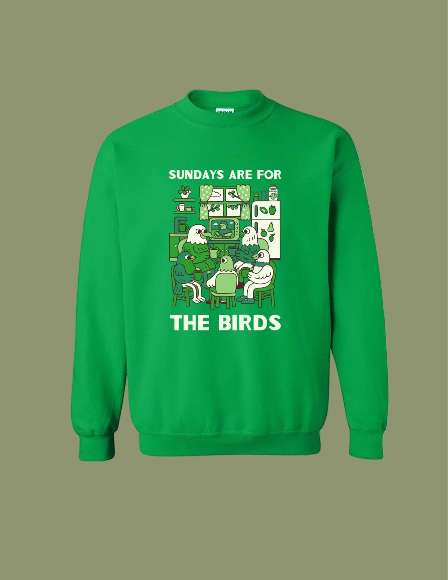 Sundays Are For The Birds Crewneck