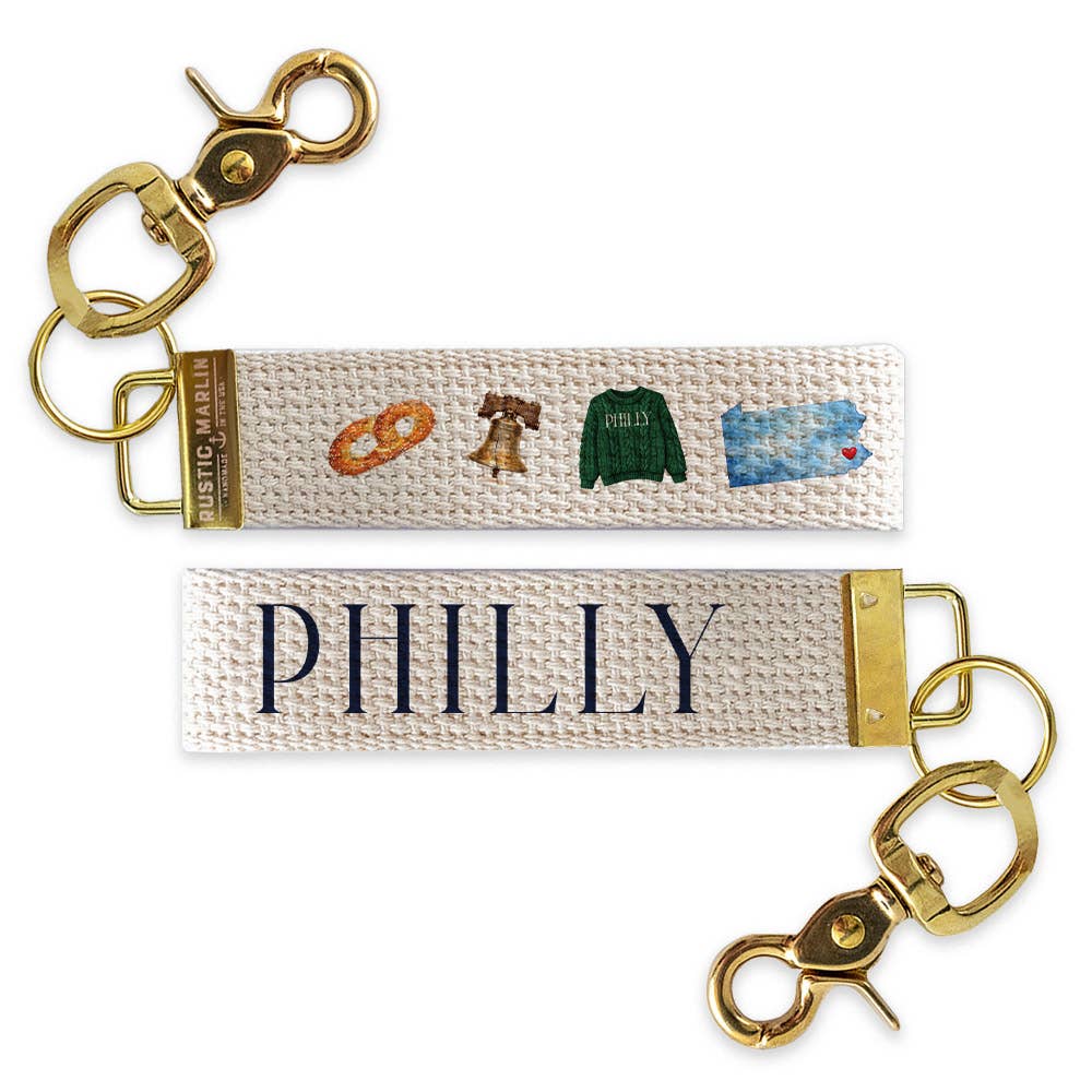 Philly Icons Keychain