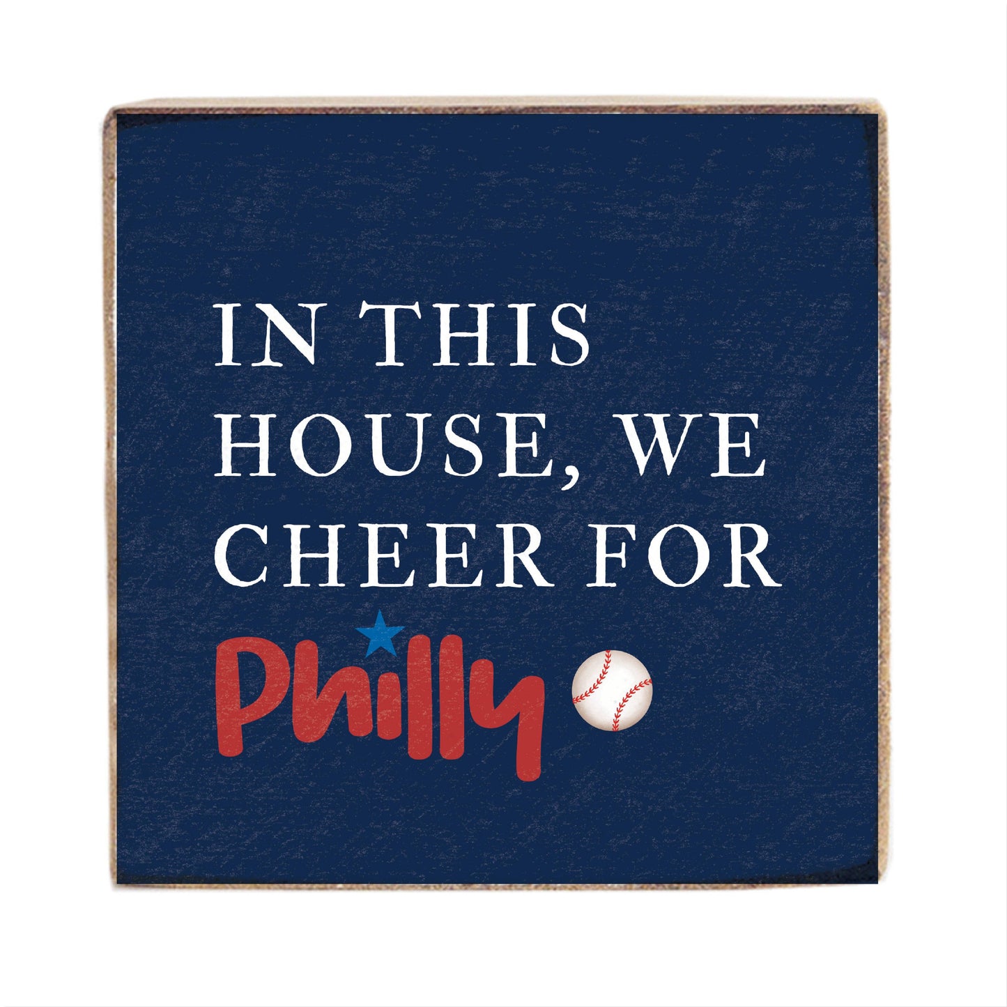 Philly Cheer For Block Sign
