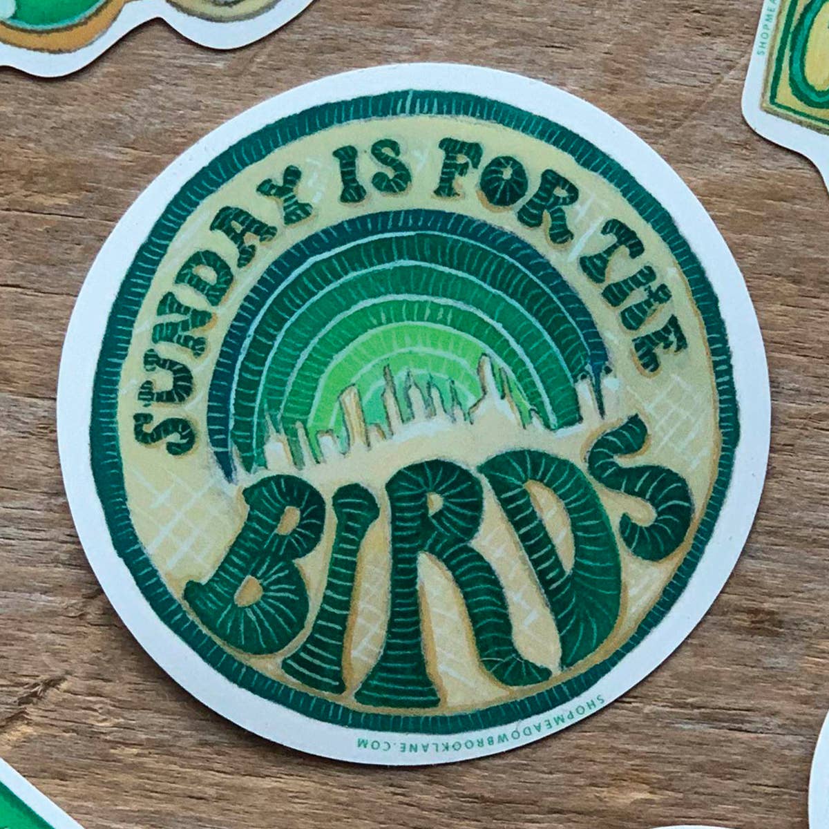 Sundays are for the Birds Philly Football Vinyl Sticker