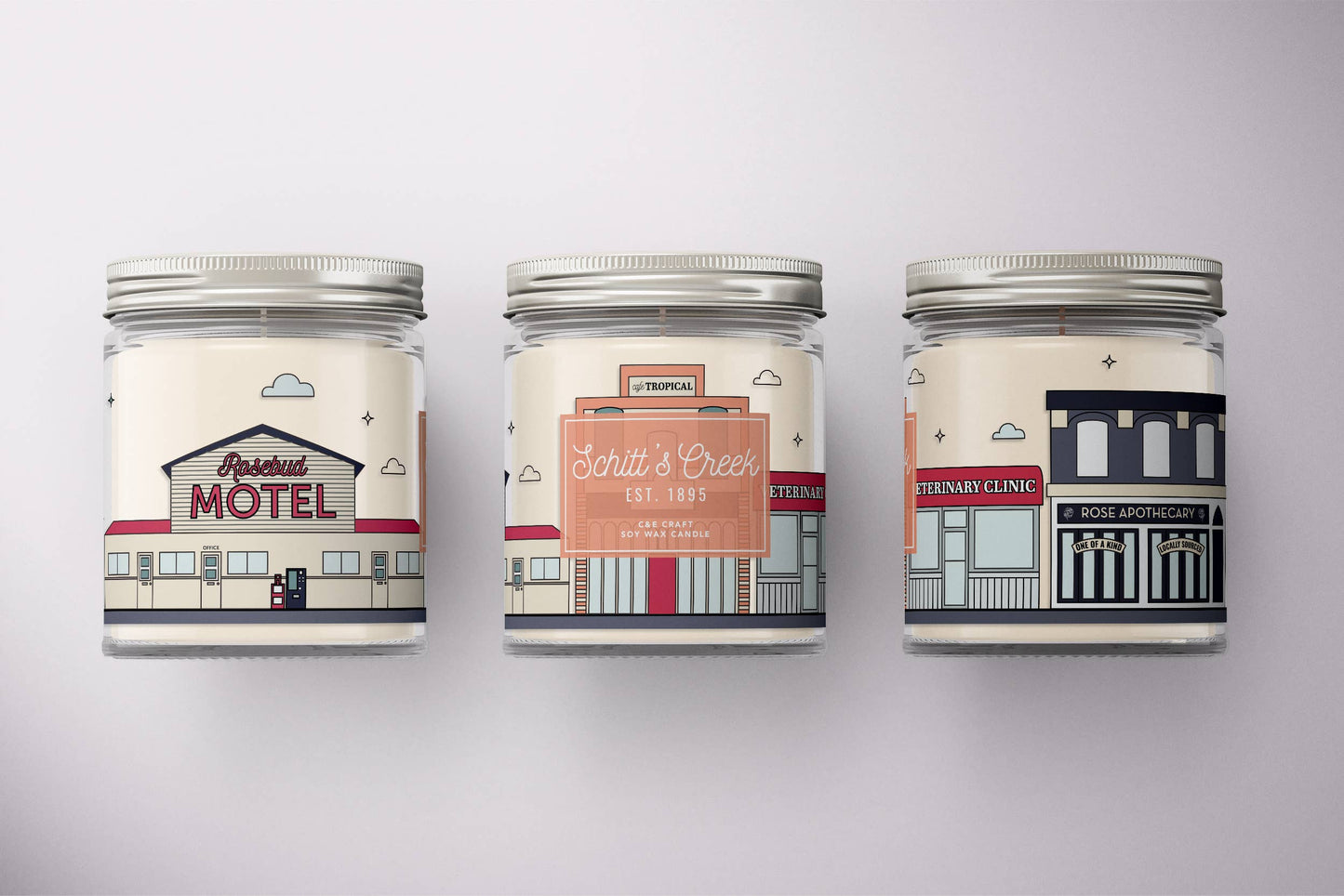 Schitt's Creek Skyline Candle