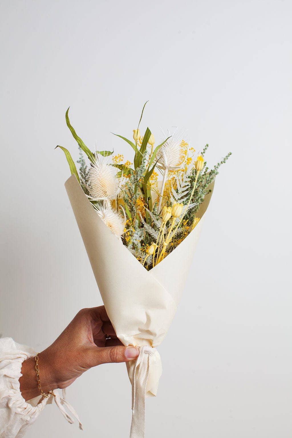 Yellow & Green Mini Bouquet