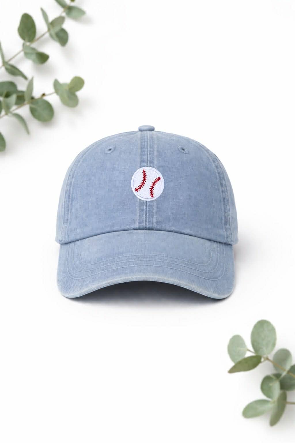 Mini Baseball Embroidered Patch