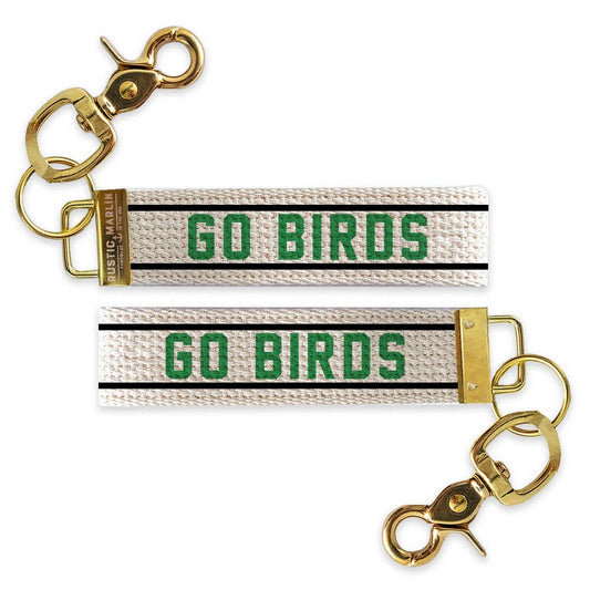 Philly Go Birds Striped Keychain