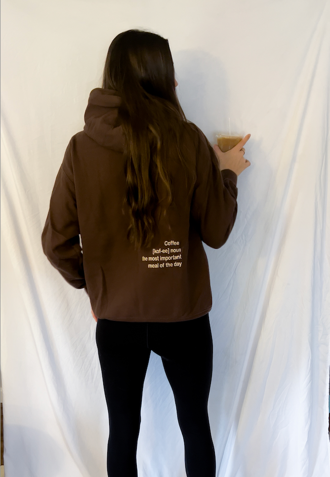 Coffee Definition Hoodie