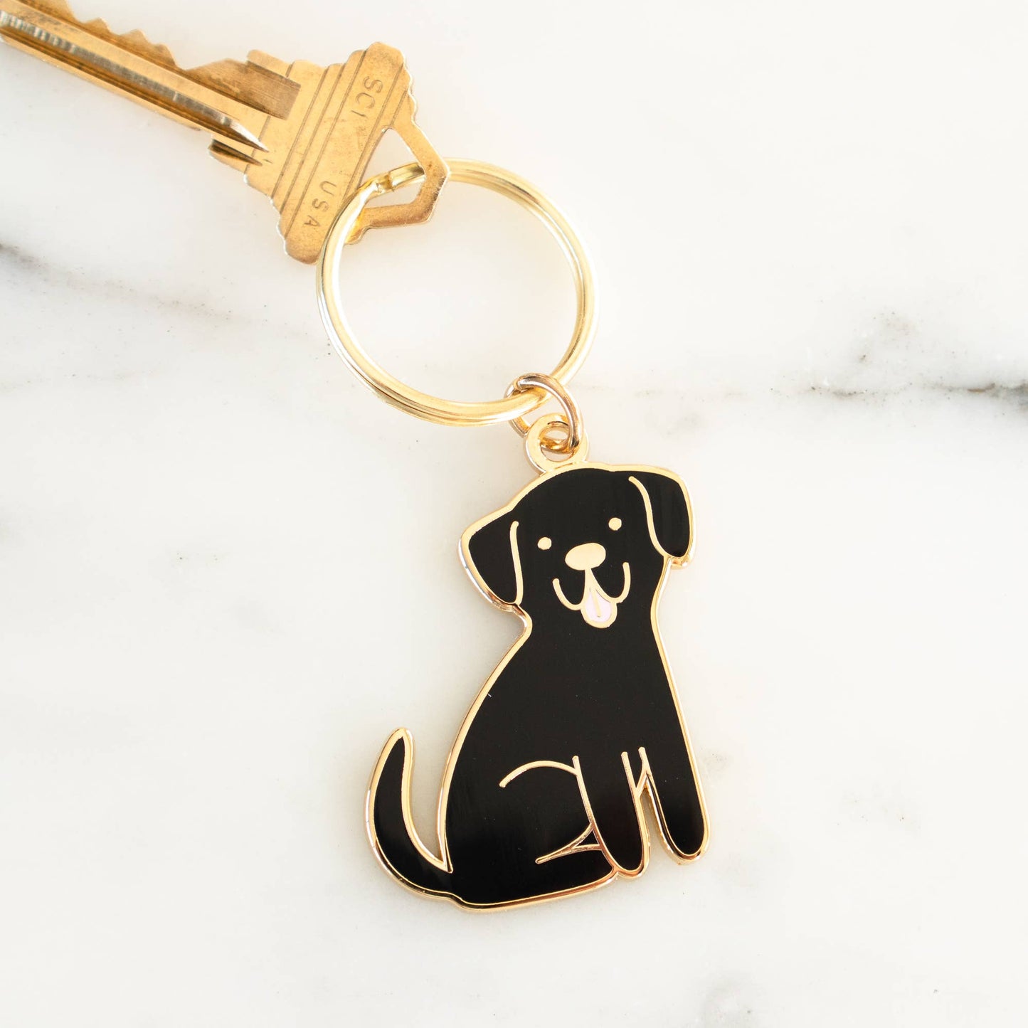 Labrador Dog Keychain