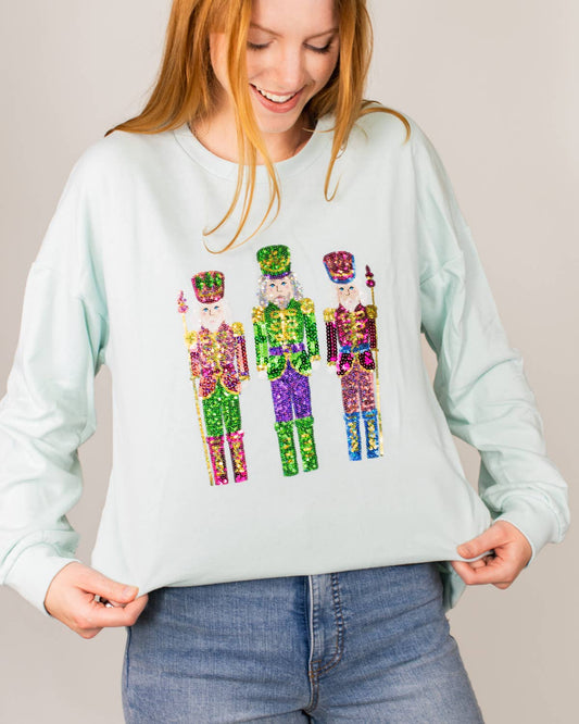 Nutcracker Sequin Sweatshirt