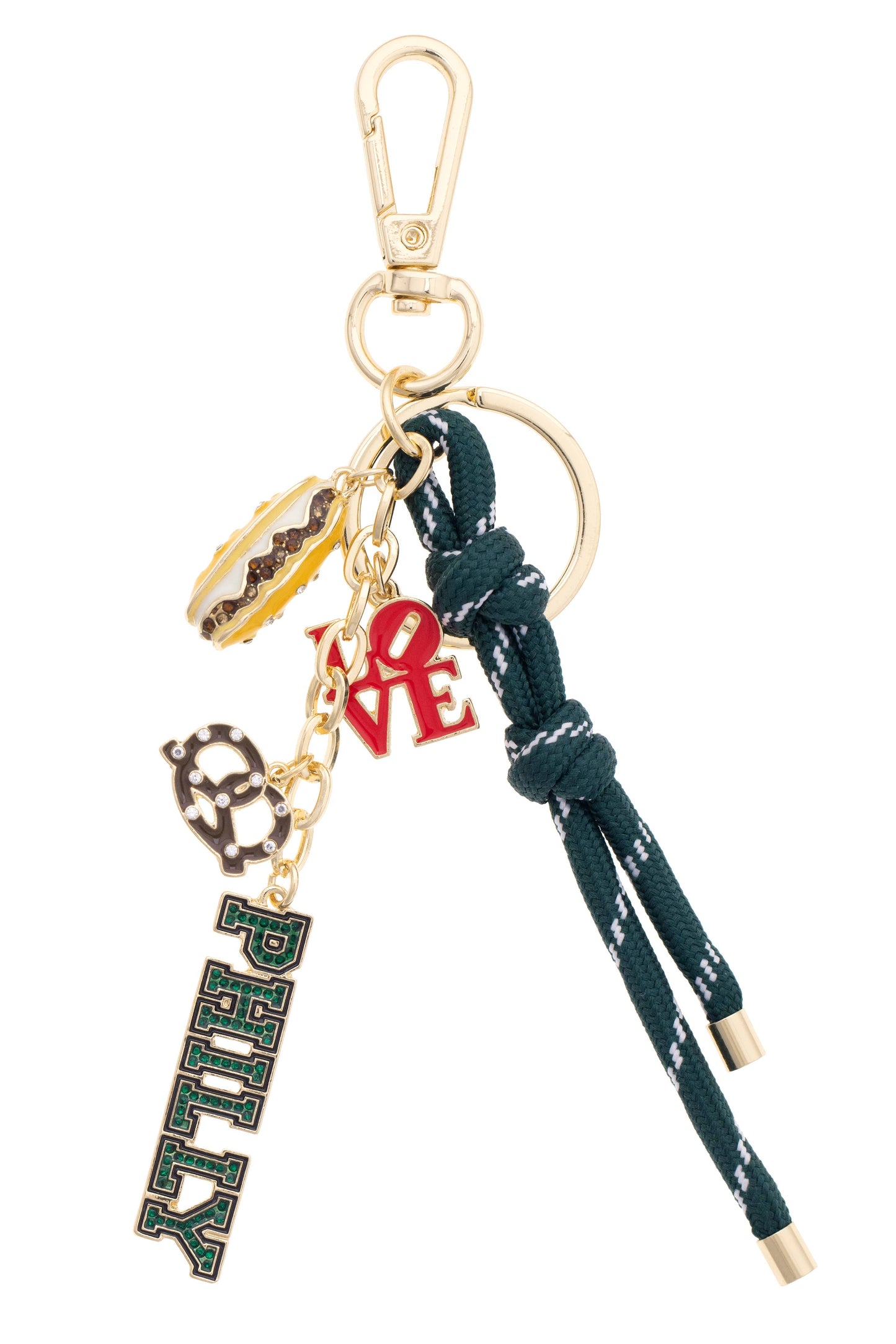 Philadelphia Cluster Paracord Bag Charm