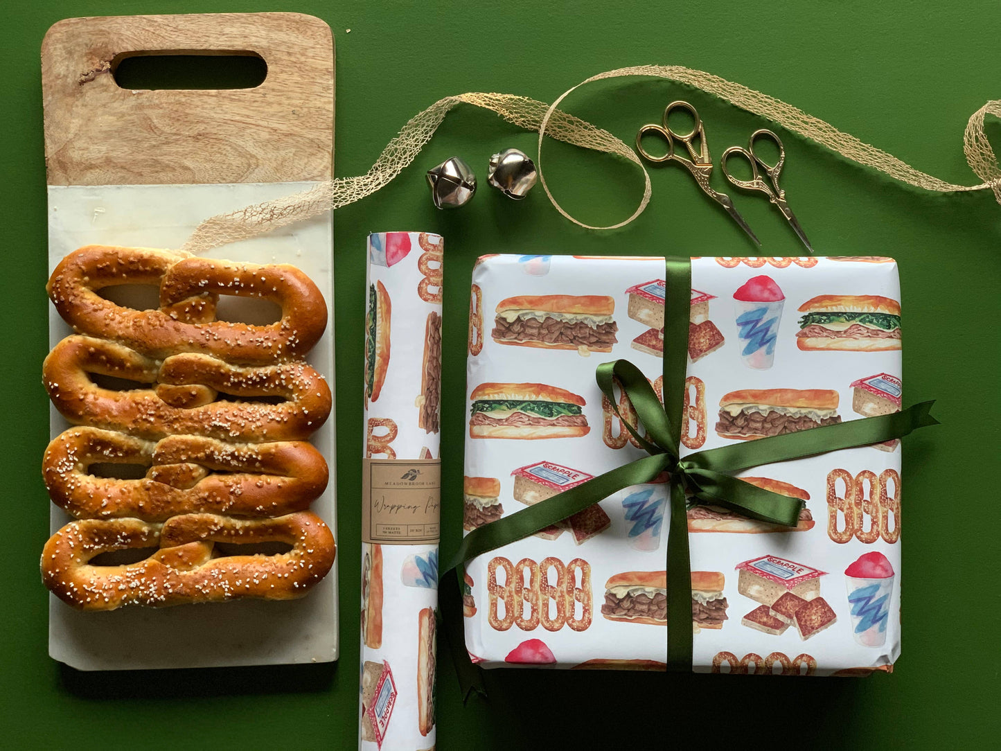 Philly Food Wrapping Paper