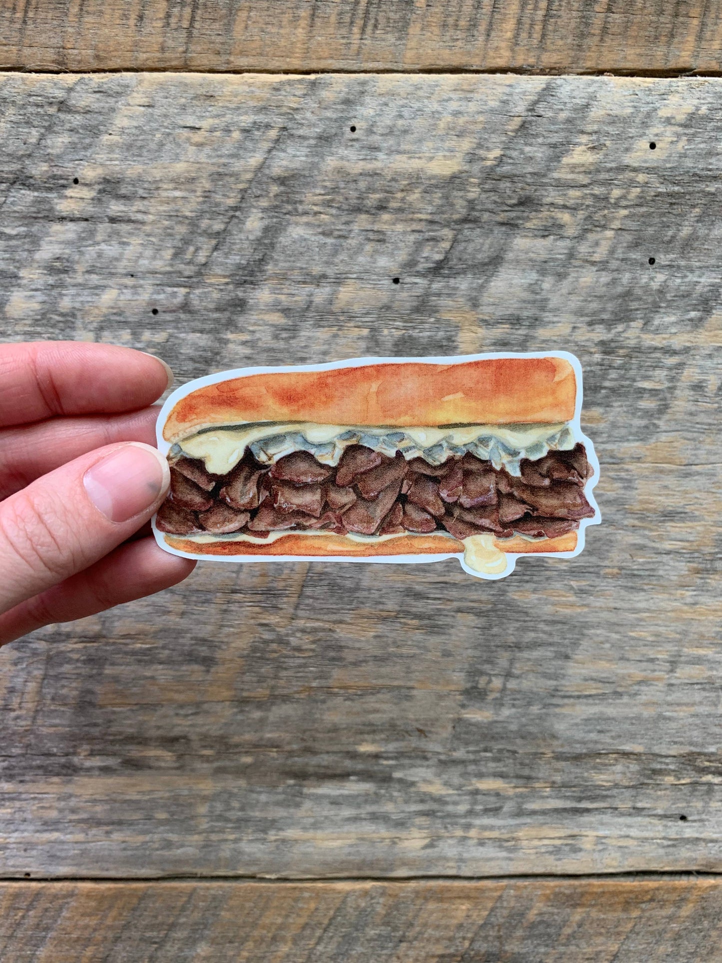 Philadelphia Cheese Steak Vinyl Sticker