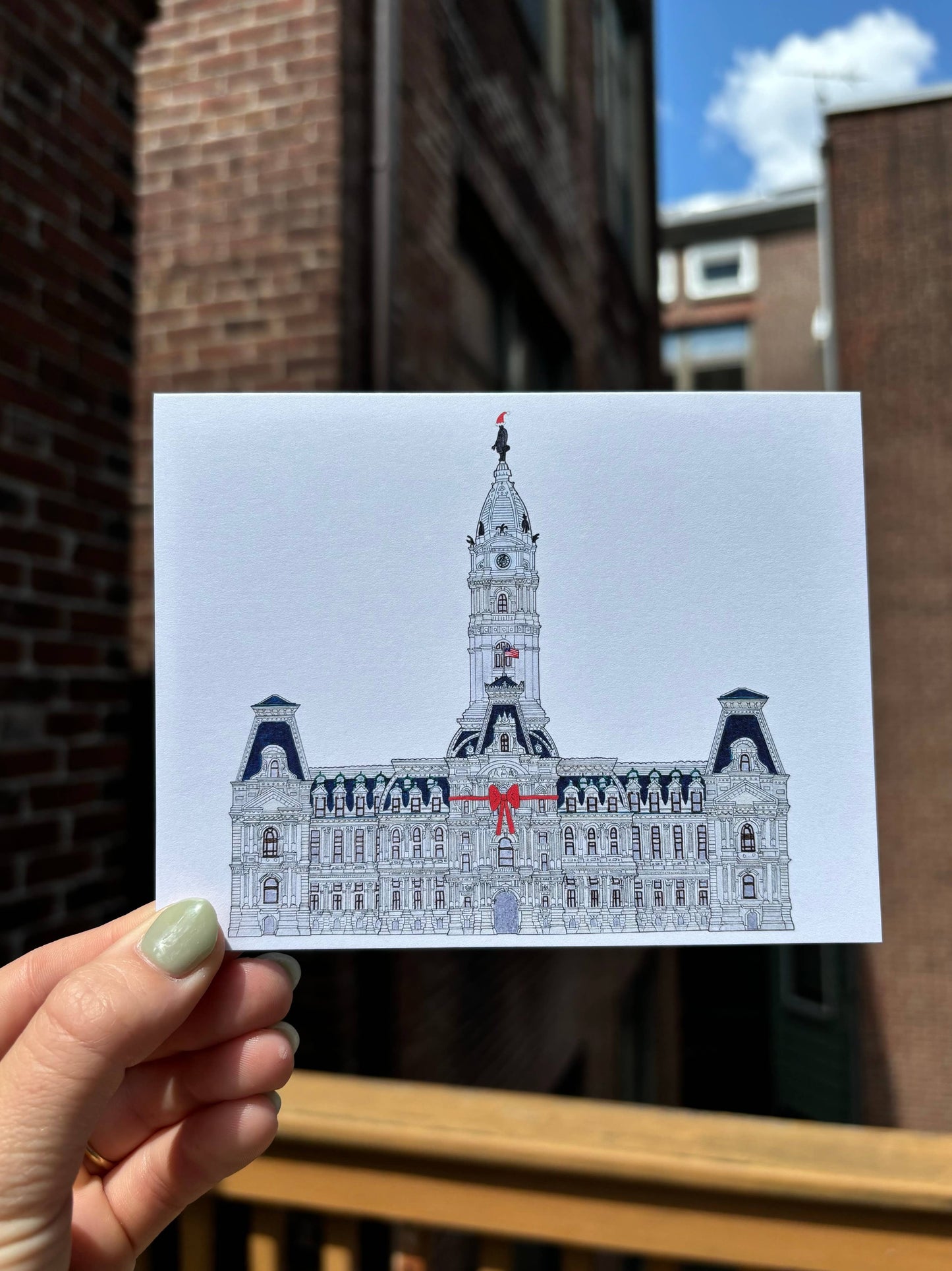 Holidays in the City Assorted 5-Pack Greeting Cards