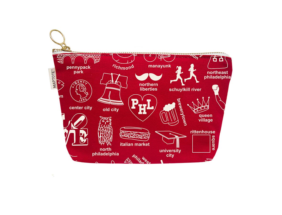 Philadelphia Zipped Pouch