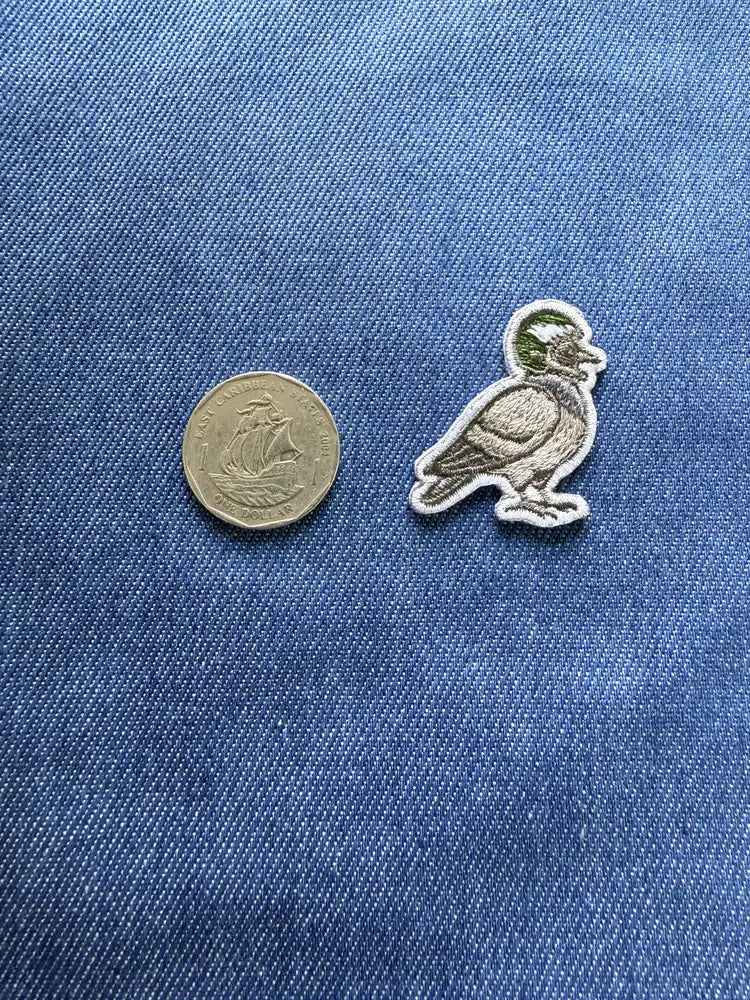 Pigeon With Philadelphia Football Helmet Patch - Sm