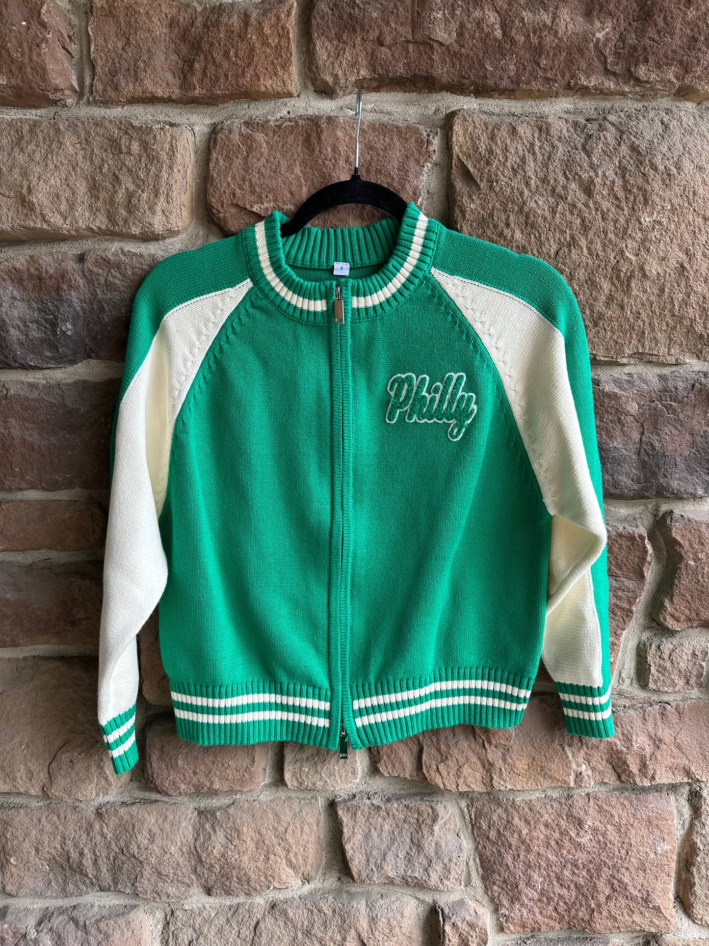 Zip Varsity Sweater