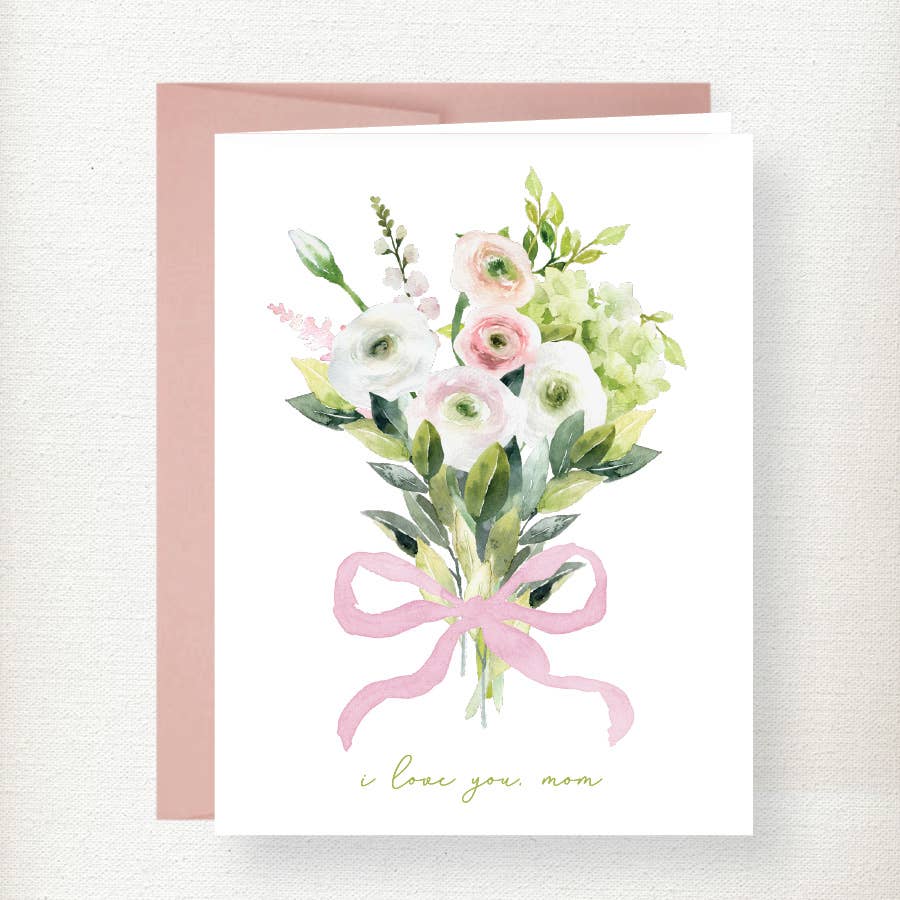 Flower Bouquet Mother’s Day Greeting Card