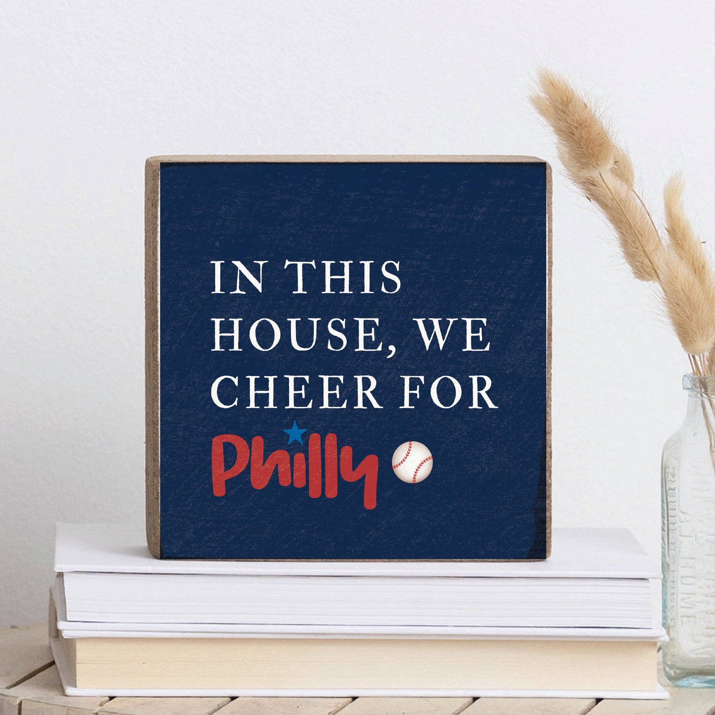 Philly Cheer For Block Sign