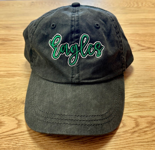 Eagles Cursive Mascot Hat