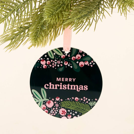 Tree Ornament-Merry Christmas