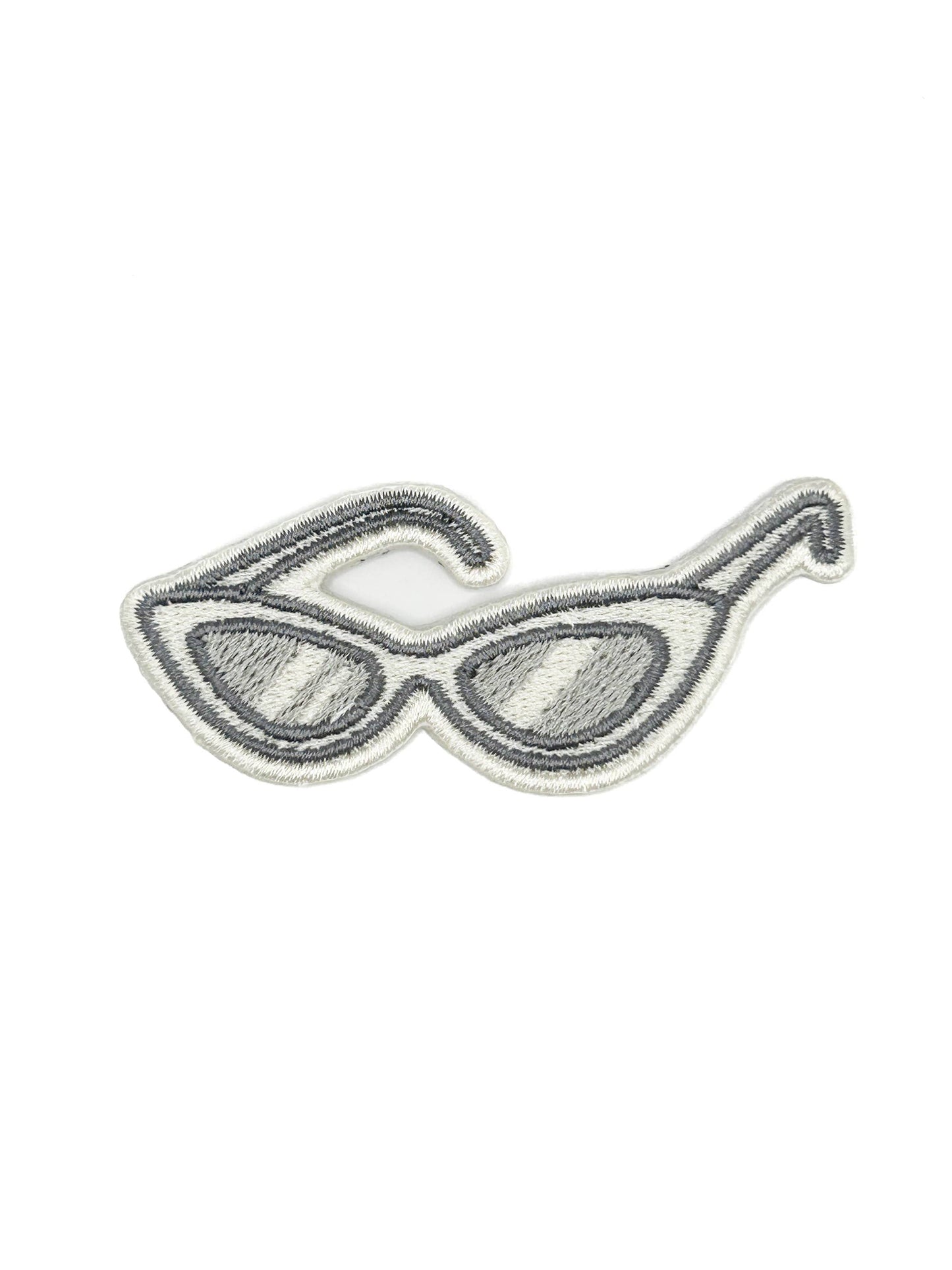 Cat Eye Sunglasses Embroidered Patch Retro Sunglasses Patch