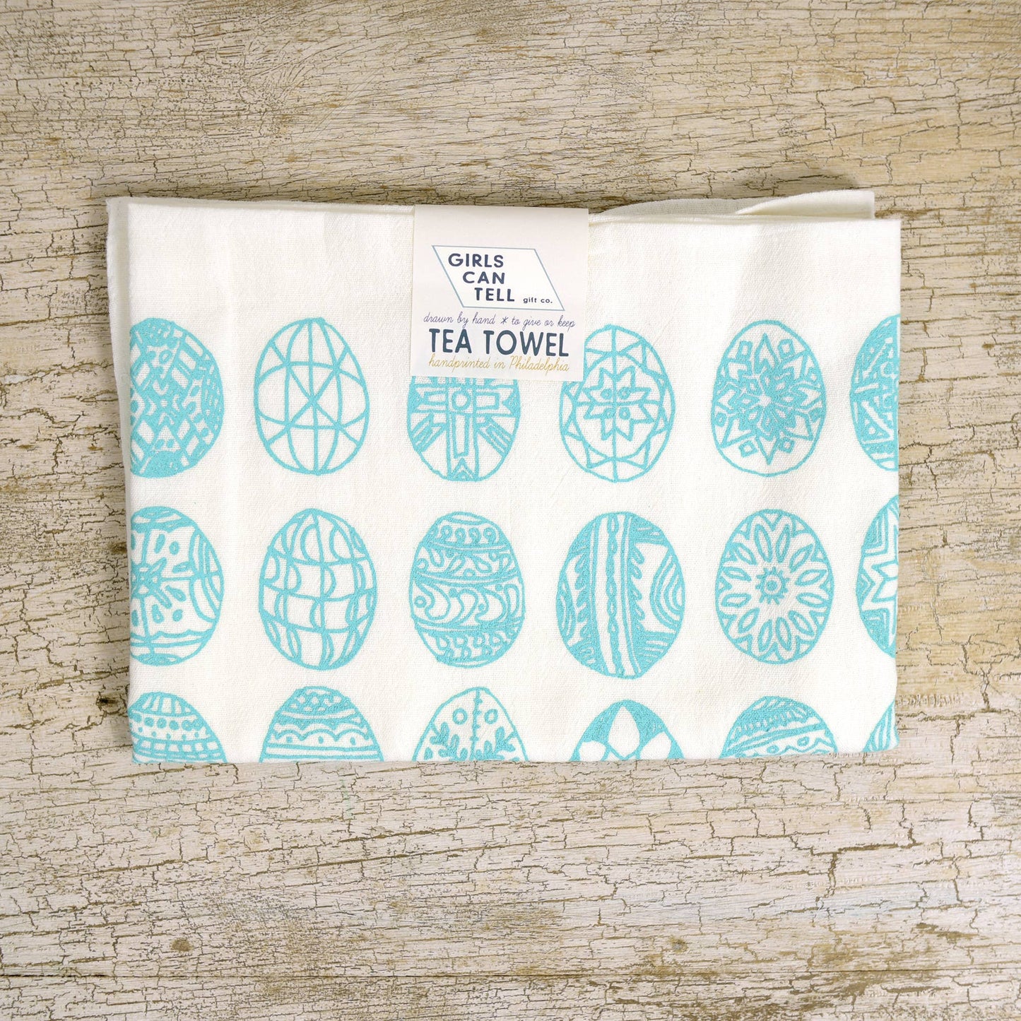 Easter Egg Tea Towel | Easter Eggs Kitchen Towels