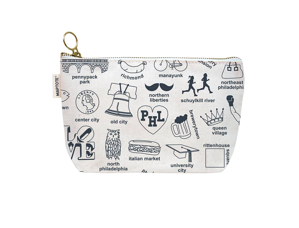 Philadelphia Zipped Pouch