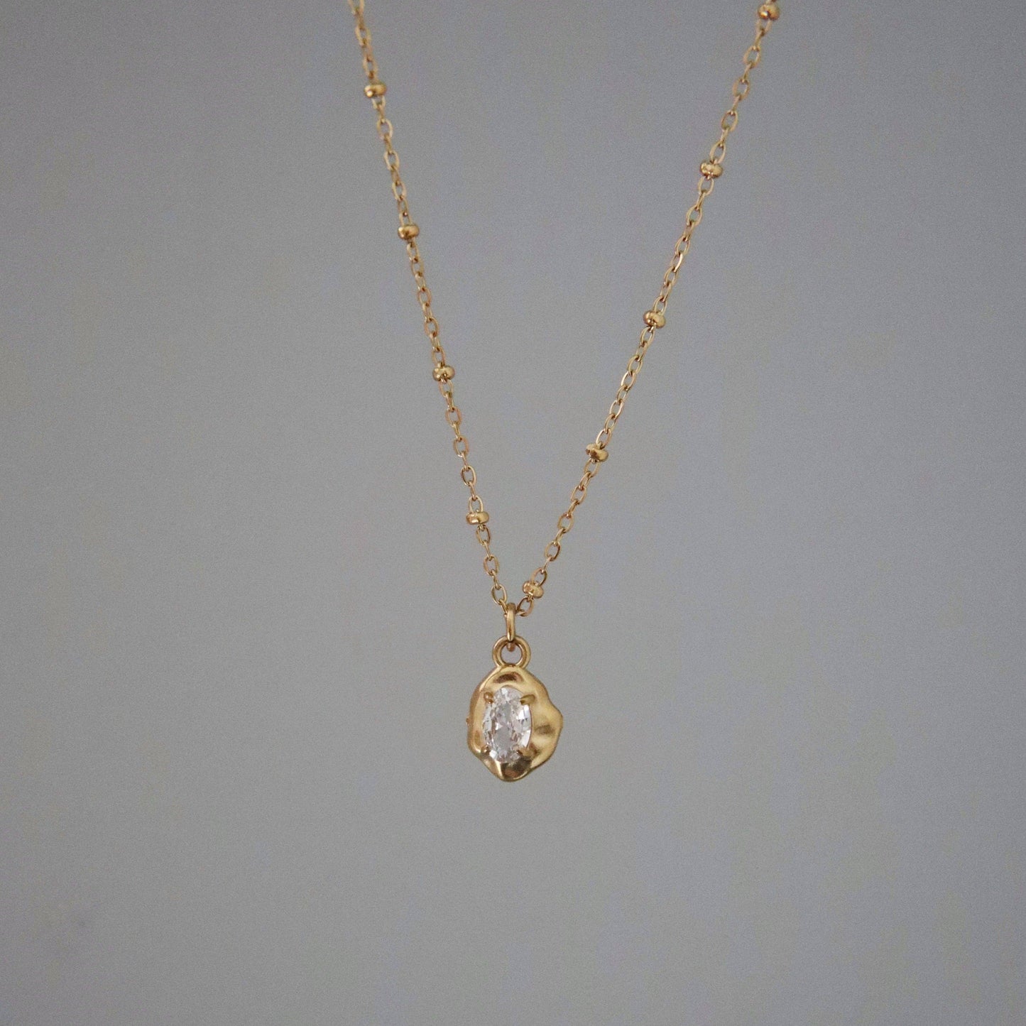 Raina Pebble Necklace | Pendant Necklace