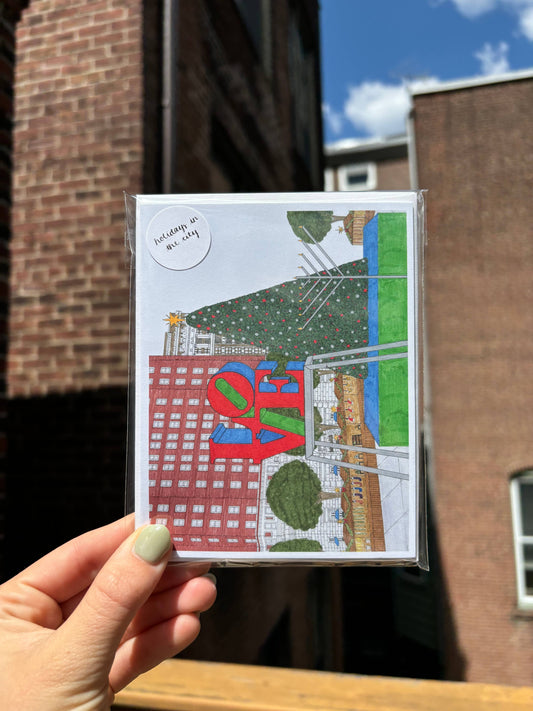 Holidays in the City Assorted 5-Pack Greeting Cards